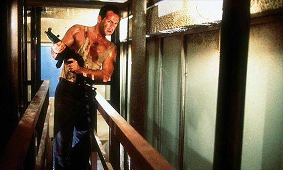 Bruce Willis as John McClane