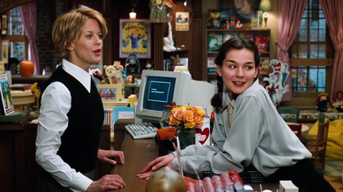 You've Got Mail - Meg Ryan and Heather Burns