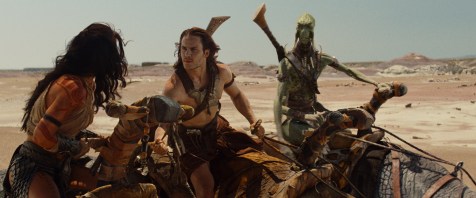 John Carter - Taylor Kitsch frets over realizing he's not the prettiest one in the film