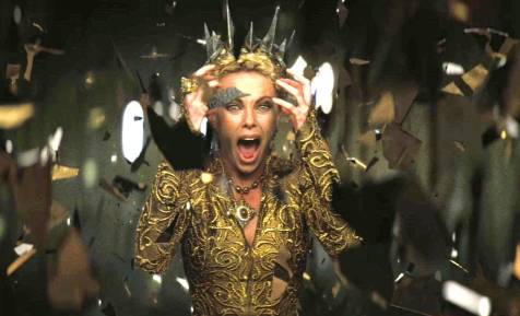 Snow White and the Huntsman - Charlize Theron, ever the drama queen