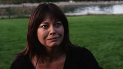 She's sad, so she must be going to hell.