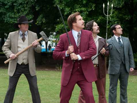 Anchorman 2: The Legend Continues - David Koechner, Will Ferrell, Paul Rudd, Steve Carell