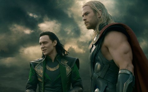 Thor: The Dark World - Tom Hiddleston, Chris Hemsworth