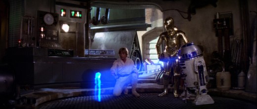 Star Wars Episode IV: A New Hope - Luke, C-3PO, R2-D2