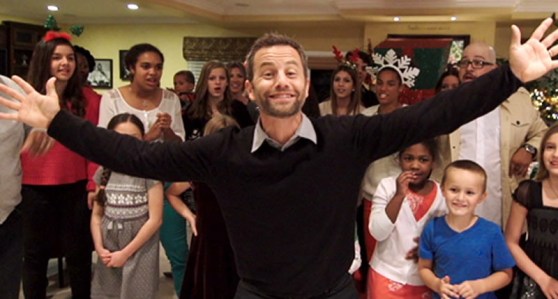 Kirk Cameron's Saving Christmas - Kirk Cameron's about to dance
