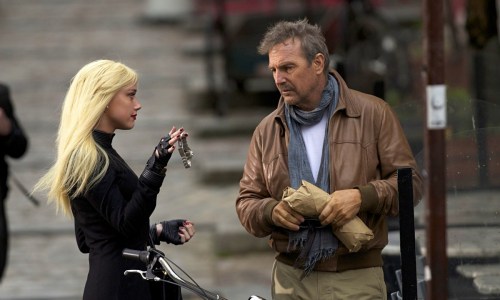 3 Days to Kill - Amber Heard, Kevin Costner