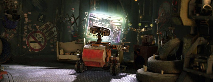 Wall-E - Watching Hello Dolly