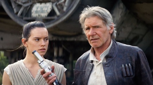 Star Wars Episode VII - The Force Awakens - Daisy Ridley, Harrison Ford