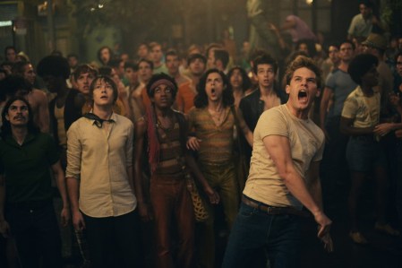 Stonewall (2015) - bricks thrown