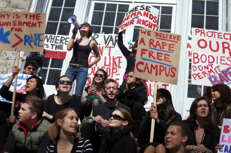 The Hunting Ground - protest