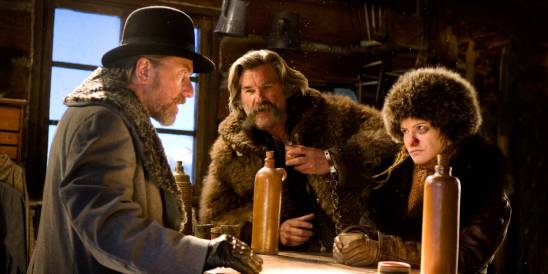 The Hateful Eight - Tim Roth, Kurt Russell, Jennifer Jason Leigh