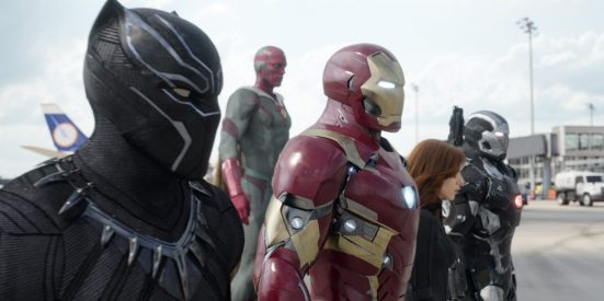 Captain America: Civil War - Chadwick Boseman, Paul Bettany, Robert Downey, Jr., Scarlett Johansson, Don Cheadle