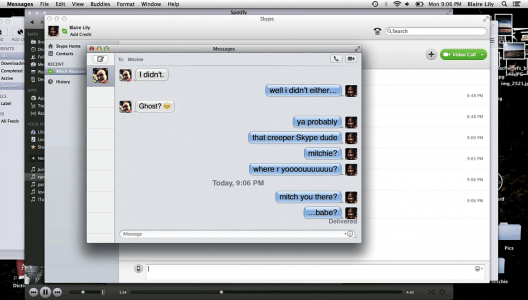 Unfriended - Blair and Mitch Chat