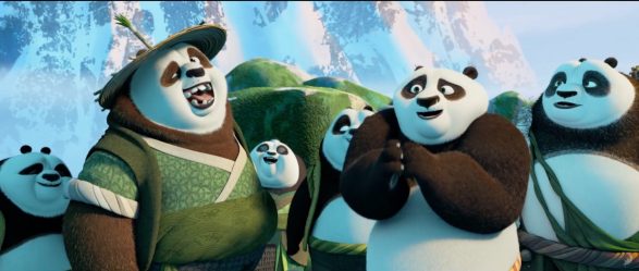 Kung Fu Panda 3 - Po and other pandas