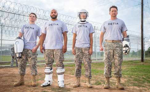 Lazer Team - Michael Jones, Colton Dunn, Gavin Free, Burnie Burns